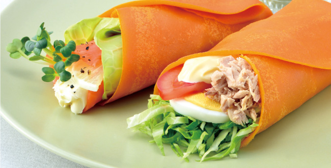 30品目野菜を使った新鮮キャベツのサラダクレープ 伊藤園の公式オンラインショップ 健康体