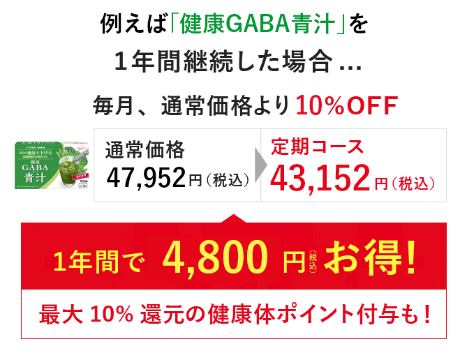 健康GABA青汁 粉末スティック 30本入 | 伊藤園の公式通販「健康体」